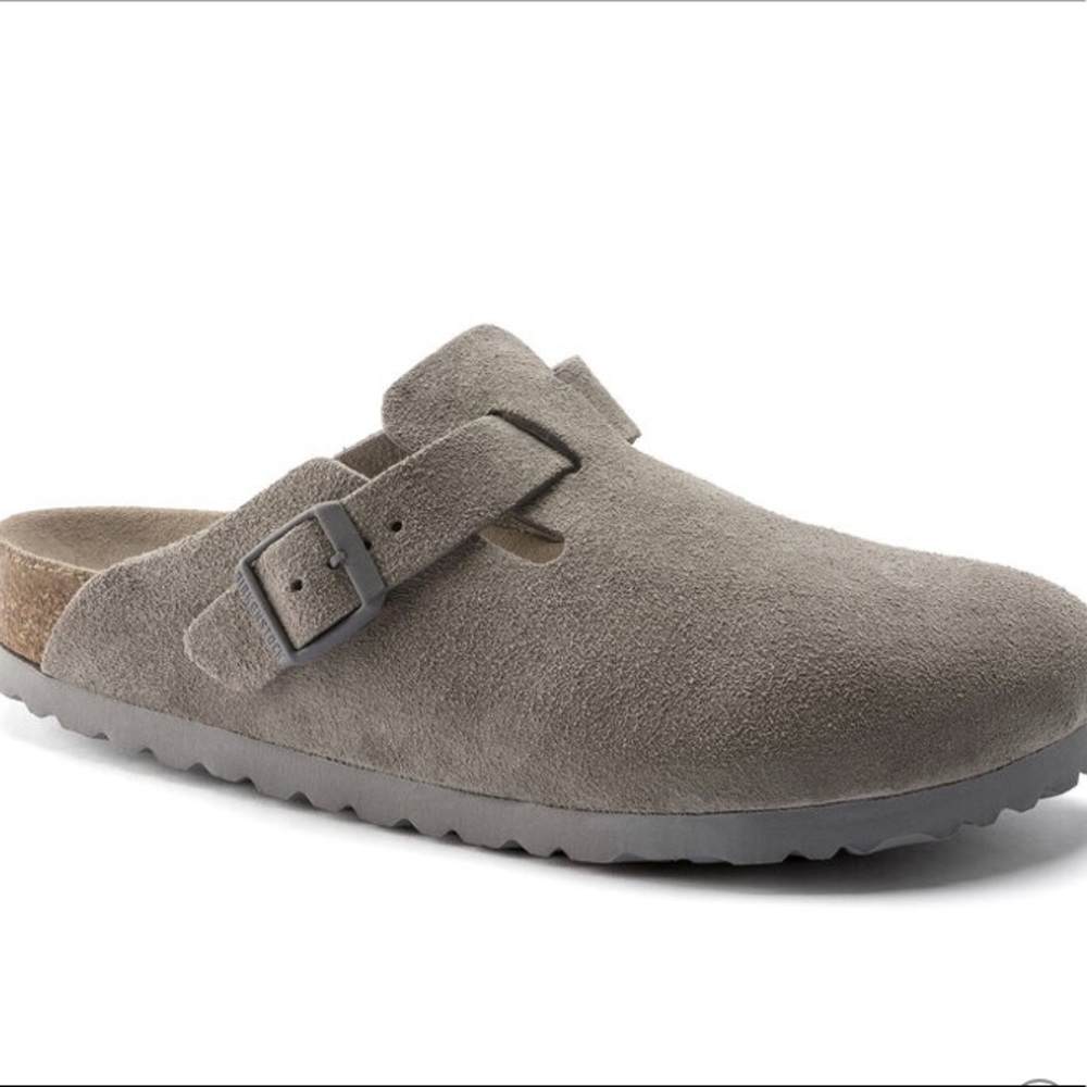 Birkenstock stone coin Boston NWT size 7